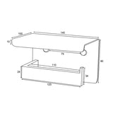 Aquaperla Blaze Series Toilet Paper Holder - JAK Appliances