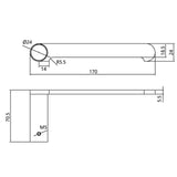 Aquaperla Rushy Series Paper Holder - JAK Appliances