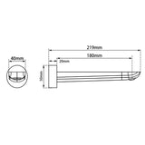 Aquaperla Rushy Series Bathtub/Basin Wall Spout - JAK Appliances