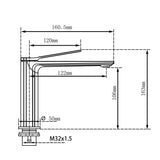Aquaperla Rushy Series Basin Mixer - JAK Appliances