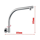Aquaperla Round Swivel Wall Mounted Shower Arm - JAK Appliances